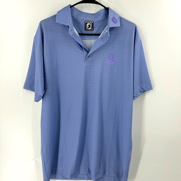 Footjoy-FJ Golf ShortSleeve Athletic Fit‎ Polo Shirt - Picture 3 of 9
